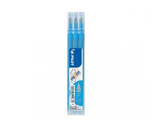 Skrive- & Tegneverktøy - Pilot Pen Pilot FriXion - refill - light blue (pack of 3) - BLS-FR5-S3-LB