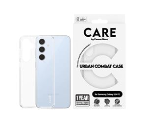 Mobil - Deksel og etui - CARE by PanzerGlass Flagship Case Transparent Urban Combat w. Clear Frame Samsung Galaxy S24 FE - PANZER1466