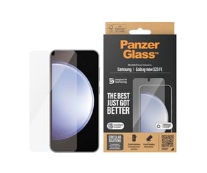 Mobil - Beskyttelsesglass - PanzerGlass Screen Protector Samsung Galaxy S24 FE | Ultra-Wide Fit w. Aligner - PANZER7378