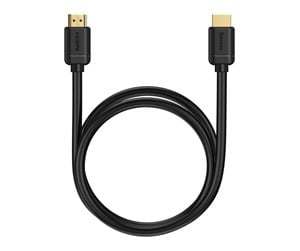 Skjermkabel - Baseus High Definition Series HDMI 2.0 cable 4K 60Hz 0.75m (black) - WKGQ030101