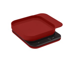 Kjøkkenvekt - Rosti Kjøkkenvekt - Mensura kitchen scales - Red - 25678