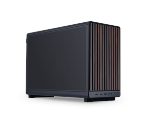 Kabinett - Lian Li DAN cases A3-mATX Wood edition (Walnut) - Kabinett - Minitower - Svart - A3-mATX-WD Black