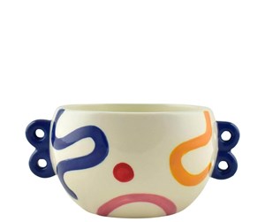 Servering & Servise - QUE RICO - Bowl - Dolores - Pintura Locura (148-01127) - 148-01127