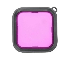 Actionkamera  - Tilbehør - Sunnylife dive filter for DJI OSMO Action 3/4 (magenta) - OA3-FI520-P