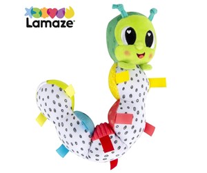 Dukker, Bamser & Utstyr - Lamaze Fidget Fun Caterpillar Plush Toy - LC27483