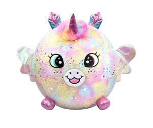 Dukker, Bamser & Utstyr - Moose Toys Biggies Unicorn Rainbow Inflatable Plush Toy - TR41645