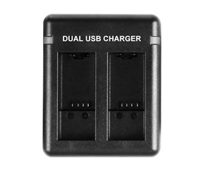 Actionkamera  - Tilbehør - Puluz 2-slot charger PU919B for GoPro Hero 9/10/11/12 - PU919B