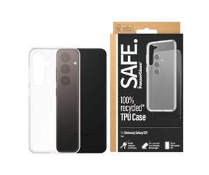 Mobil - Deksel og etui - SAFE. by PanzerGlass TPU Case Samsung Galaxy S24 | Transparent - SAFE95672