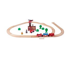 Treleker - Eichhorn Train Track with Bridge Playset 33 piece - 100006205