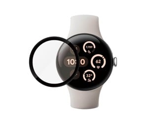 Smartklokke - Tilbehør - PanzerGlass Screen Protector Google Pixel Watch 3 (45mm) | Ultra-Wide Fit - PANZER3708