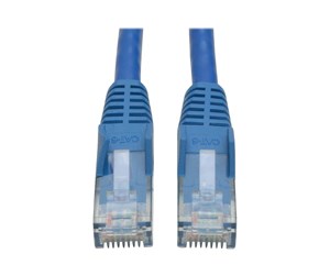 Nettverkskabel - Eaton  Series Cat6 Gigabit Snagless Molded (UTP) Ethernet Cable (RJ45 M/M) PoE Blue 1 ft. (0.31 m) - N201-001-BL