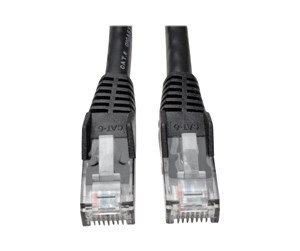 Nettverkskabel - Eaton  Series Cat6 Gigabit Snagless Molded (UTP) Ethernet Cable (RJ45 M/M) PoE Black 3 ft. (0.91 m) - N201-003-BK