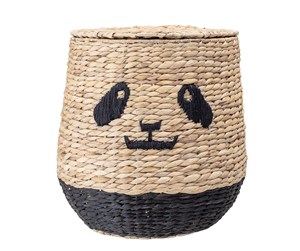 Dekorasjon - Bloomingville MINI - Youl Basket w/Lid - Nature - 82045183