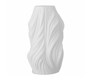 Dekorasjon - Bloomingville - Sanak Ceramic Vase - White - 82060709