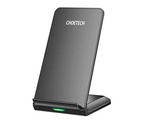 Mobil - Adaptere og ladere - Choetech 10 W Fast Wireless Inductive Charger (black) - T524-S