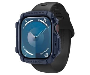 Smartklokke - Tilbehør - Spigen Rugged Armor navy blue - Apple Watch 10 46mm - ACS08599