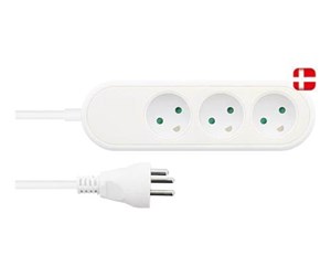 Strømkabel (ekstern) - Nordic Quality Danish Power Strip - 322168