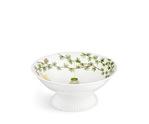 Servering & Servise - Rosendahl Design Group Kähler - Hammershøi Christmas Bowl on stand Ø23 cm - White w. deco - 693130