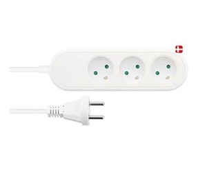 Strømkabel (ekstern) - Nordic Quality Danish Power Strip - 322170