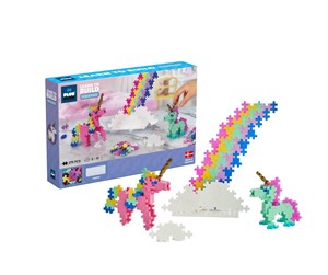 Byggesett - Plus-Plus Learn to Build - Unicorns 275 pcs - 3908