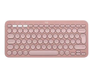 Tastatur - Logitech Pebble Keys 2 K380s - Tastatur - Universal - Rosa - 920-011853