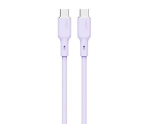 USB - Aukey USB-C to USB-C Cable  CB-SCC102 100W 1.8m (lavender) - CB-SCC102 Lavender