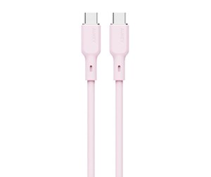 USB - Aukey CB-SCC102 USB-C to USB-C cable 100W 1.8m (white) - CB-SCC102 Pink