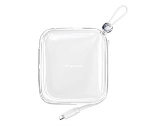 Nødlader - Joyroom JR-L005 Jelly 10000mAh Powerbank Lightning (white) Nødlader - Hvit - 10000 mAh - JR-L005 LW