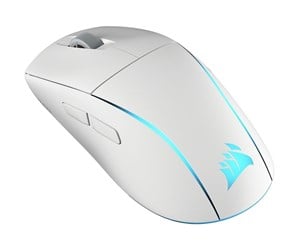 Mus - Corsair M75 Lightweight RGB - Gaming mus - Optisk - 6 - Hvit med RGB lys - CH-931D011-EU