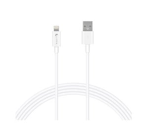 USB - Lippa USB-A to Lightning cable 1m for Apple iPhone White - LPC-B-AL1W