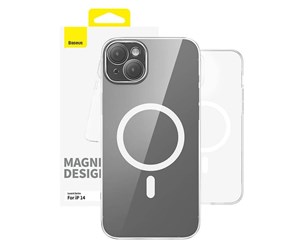 Mobil - Deksel og etui - Baseus OS-Lucent Series IP14 Magnetic Phone Case (Transparent) - P60157201203-00