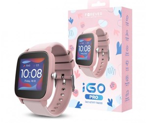 Smartklokke, Smartwatch & Sportsklokke - Forever IGO Pro JW-200 - Pink - GSM104337