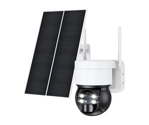 Overvåkningskamera - Choetech ASC006 4G PTZ solar camera with 6W solar panel - ASC006