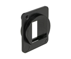 Tilbehør - DeLOCK Keystone Mounting 1 Port for D-type - 86275