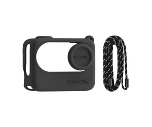 Actionkamera  - Tilbehør - Sunnylife Lanyard + Silicone Case for Insta360 GO 3S (black) - G3S-BHT838-D