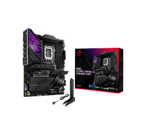 Hovedkort - ASUS ROG STRIX Z890-E GAMING WIFI Hovedkort - Intel Z890 - Intel LGA1851 socket - DDR5 RAM - ATX - 90MB1IM0-M0EAY0