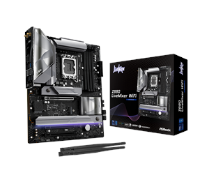 Hovedkort - ASRock Z890 LIVEMIXER WIFI Hovedkort - Intel Z890 - Intel LGA1851 socket - DDR5 RAM - ATX - 90-MXBPE0-A0UAYZ