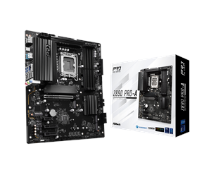 Hovedkort - ASRock Z890 PRO-A Hovedkort - Intel Z890 - Intel LGA1851 socket - DDR5 RAM - ATX - 90-MXBP50-A0UAYZ