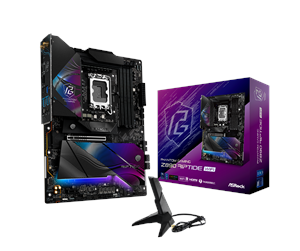 Hovedkort - ASRock Z890 RIPTIDE WIFI Hovedkort - Intel Z890 - Intel LGA1851 socket - DDR5 RAM - ATX - 90-MXBPB0-A0UAYZ