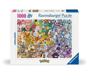 Puslespill - Ravensburger Puzzle Challenge Pokémon 1000p - 12000460