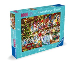 Puslespill - Ravensburger Puzzle Disney Christmas Snow Globe Paradise 1000p - 12000537