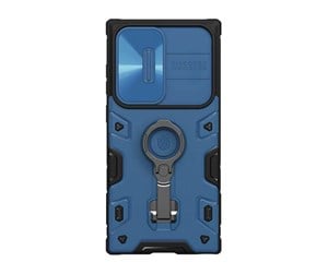 Mobil - Deksel og etui - Nillkin CamShield Armor Pro case for Samsung Galaxy S23 Ultra (blue) - 6902048258365