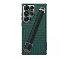 Mobil - Deksel og etui - Nillkin Strap case for Samsung Galaxy S23 Ultra (green) - 6902048258464