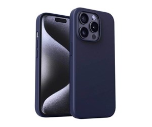 Mobil - Deksel og etui - Aukey PC-GJ10C case for iPhone 15 Pro (storm blue) - PC-GJ10C Storm Blue