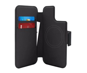 Mobil - Deksel og etui - Puro Wallet - iPhone 12 Pro Max/14 Plus/15 Plus/15 Pro - PUIP67MAGFOLIOBLK