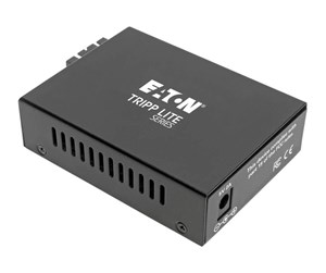 Repeater & Transceiver - Eaton Series Gigabit Singlemode Fiber to Ethernet Media Converter SMF 10/100/1000 SC 1310 nm 20 km (12.4 mi.) - N785-INT-SC-SM