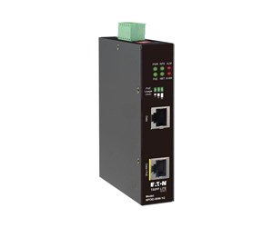 Uncategorized - Tripp Lite Eaton  Series Industrial Gigabit Ethernet PoE injector 60W PoE++ 802.3bt Midspan -40C to +75C IP30 housing Dual 24~57VDC  DIN rail 1 Port - NPOEI-60W-1G