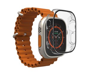 Smartklokke - Tilbehør - ZAGG InvisibleShield Glass Elite 360 for Apple Watch Ultra (49 mm) - 200510451