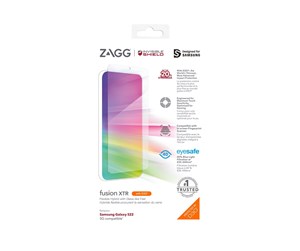 Mobil - Beskyttelsesglass - ZAGG InvisibleShield Fusion XTR for Samsung Galaxy S22 - 200309362