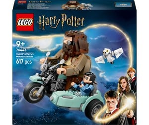 LEGO® - LEGO Harry Potter 76443 Gygrid og Harrys motorsykkeltur - 76443